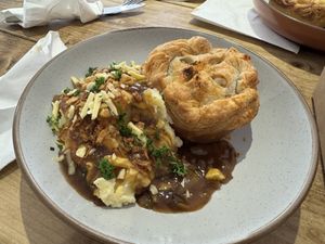   at The Pie Box Cafe in Cardiff