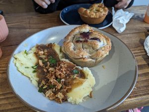  at The Pie Box Cafe in Cardiff