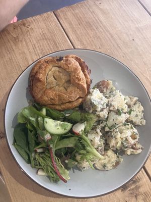   at The Pie Box Cafe in Cardiff