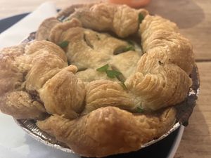   at The Pie Box Cafe in Cardiff