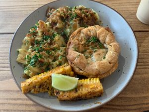   at The Pie Box Cafe in Cardiff