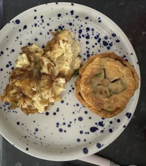   at The Pie Box Cafe in Cardiff