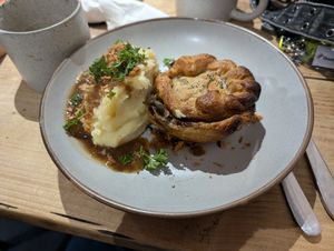  at The Pie Box Cafe in Cardiff