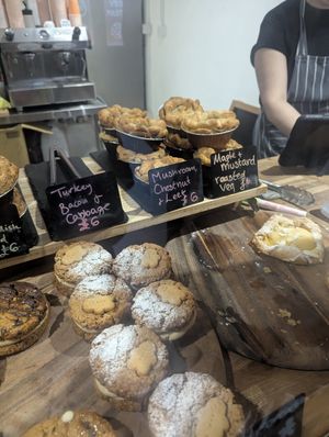  at The Pie Box Cafe in Cardiff