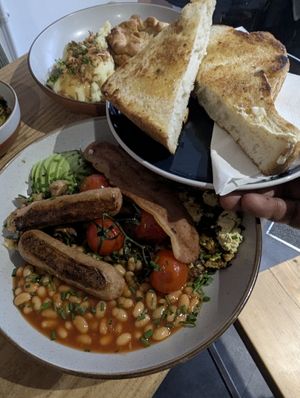  at The Pie Box Cafe in Cardiff