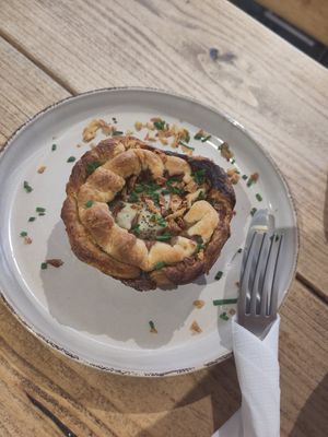 Muchroom Pie #Veganuary at The Pie Box Cafe in Cardiff