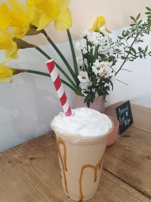 Biscoff Milkshake! at The Pie Box Cafe in Cardiff
