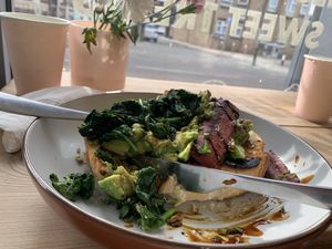   at The Pie Box Cafe in Cardiff