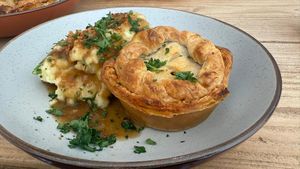  at The Pie Box Cafe in Cardiff