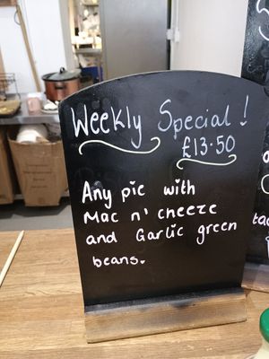  at The Pie Box Cafe in Cardiff