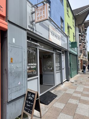   at The Pie Box Cafe in Cardiff