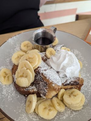French toast at The Pie Box Cafe in Cardiff