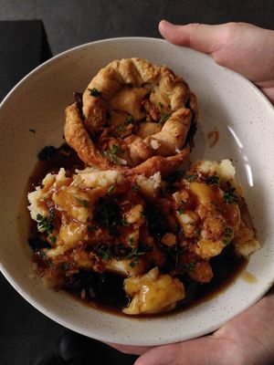  at The Pie Box Cafe in Cardiff