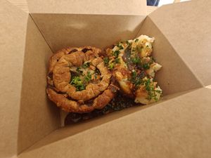  at The Pie Box Cafe in Cardiff