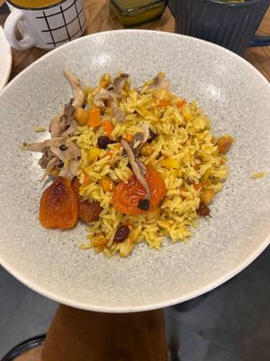 You can pre-order Uzbek plov. They nailed it! at Artha in Tashkent