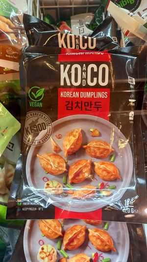 korean dumpling at Go Asia Supermarkt in Cologne