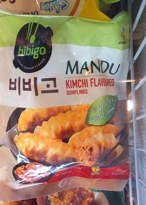 mandu kimchi flavour at Go Asia Supermarkt in Cologne