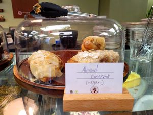 Almond Croissant at Botanical Babe Plants in Llandudno