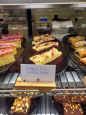 Vegan Red Velvet Cake at Botanical Babe Plants in Llandudno