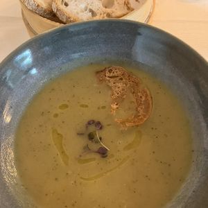 Crema de verduras  at Lombardo in Evora