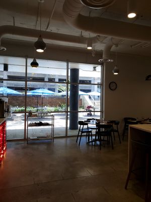 Window at Dos Hermanos Kitchen in Memphis