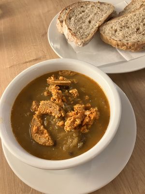 Vegan kapustnica!  at VegaNana in Bratislava