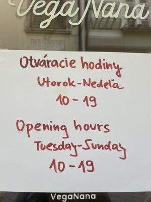   at VegaNana in Bratislava