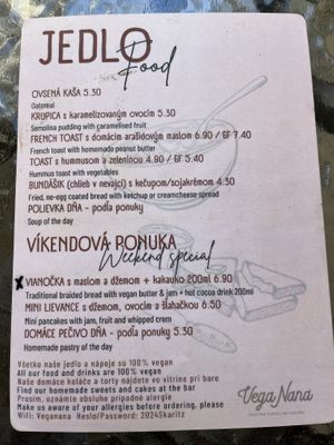   at VegaNana in Bratislava