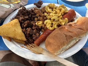   at Leaf Over Beef in Los Angeles