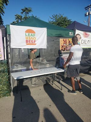  at Leaf Over Beef in Los Angeles