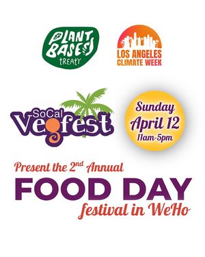 vegan bbq available 
📅 April 12, 11am-5pm
📍 Plummer Park, West Hollywood at Leaf Over Beef in Studio City