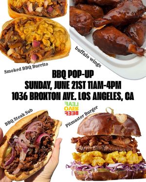 Hello fellow Vegans, look for Leaf Over Beef Smoked BBQ Booth at the Vegan Street Fair This Sunday at 1036 Broxton Ave. Los Angeles, Ca at Leaf Over Beef in Studio City