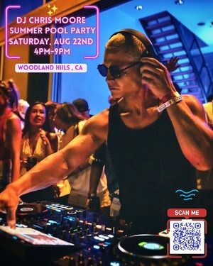 Join us  Sat, Aug 22nd, from 4:00 PM to 9:00 PM for a $60 Vegan Pool Party featuring buffet  in Woodland Hills, Ca.
Tix are available at 
https://veganpoolparty.eventbrite.com at Leaf Over Beef in Studio City