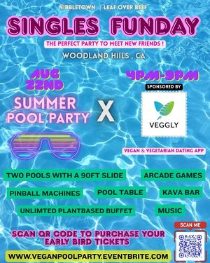 https://veganpoolparty.eventbrite.com at Leaf Over Beef in Studio City