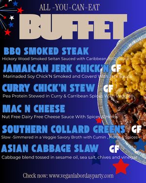  https://veganlabordayparty.com  at Leaf Over Beef in Studio City