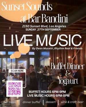 https://Veganjazznight.eventbrite.com at Leaf Over Beef in Studio City