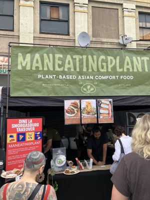 Smorgasburg festival  at MANEATINGPLANT in Los Angeles