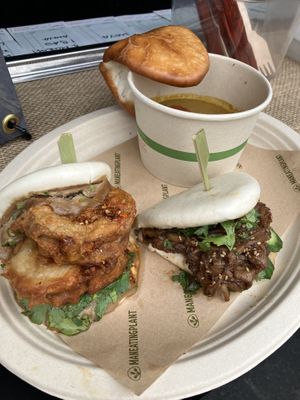 Tasting platter  at MANEATINGPLANT in Los Angeles