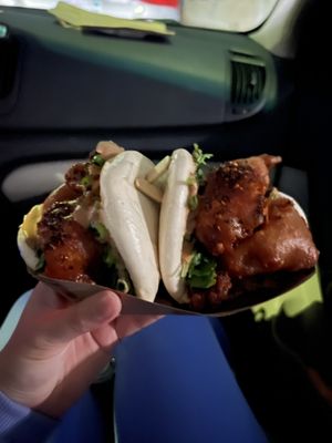 Mushroom bao  at MANEATINGPLANT in Los Angeles