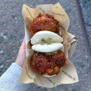 mushroom bao   at MANEATINGPLANT in Los Angeles