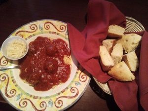 All vegan!!! at Strings Italian Cafe in Yreka