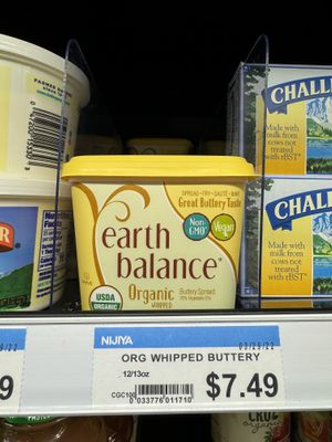 vegan butter (but very over priced)   at Nijiya Market in San Diego