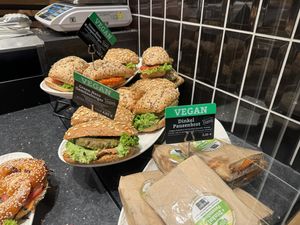 vegan options  at Bäckerei Riegler - Hauptbahnhof Mannheim in Mannheim