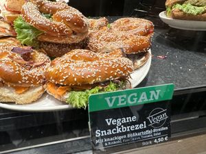 vegan food  at Bäckerei Riegler - Hauptbahnhof Mannheim in Mannheim