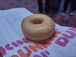 Glazed Yeast at Dunkin' - Copenhagen Central Station in Copenhagen