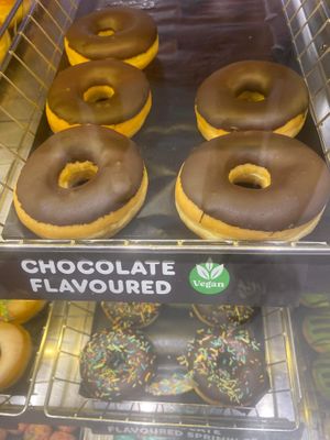 Chocolate  at Dunkin' - Copenhagen Central Station in Copenhagen