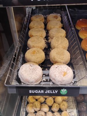Sugar jelly  at Dunkin' - Copenhagen Central Station in Copenhagen