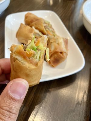 Spring rolls  at Madam Woo  in Queenstown