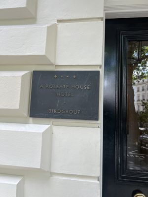 Hotel group name   at The Hyde Restaurant & Bar in West London