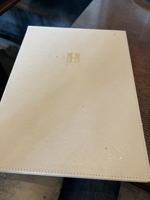 Menu  at The Hyde Restaurant & Bar in West London